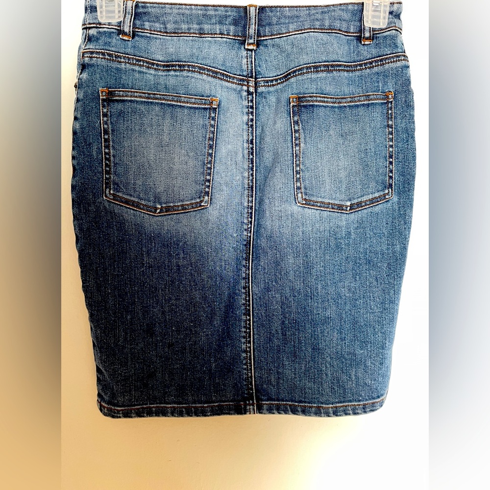 The Limited Blue Denim Mini